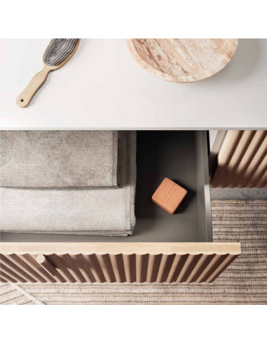 Arbi mobile bagno Code Wave 09 Rovere Crema – Cassetto