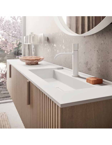 Arbi mobile bagno Code Wave 09 Rovere Crema – Lavabo