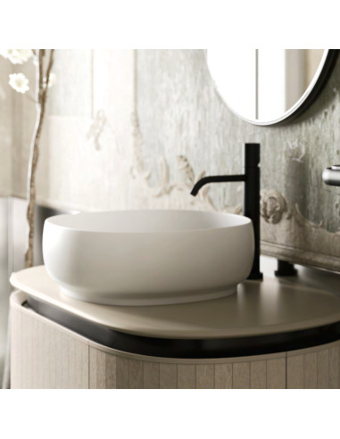 Arbi mobile bagno ALMOND 01 Laminam Alaska - Piano Top