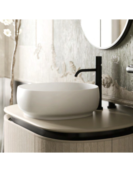 Arbi mobile bagno ALMOND 01 Laminam Alaska - Piano Top