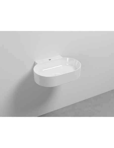 Cielo Mare Lavabo sospeso ovale monoforo cm 60