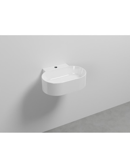 Cielo Mare Lavabo sospeso ovale monoforo cm 50