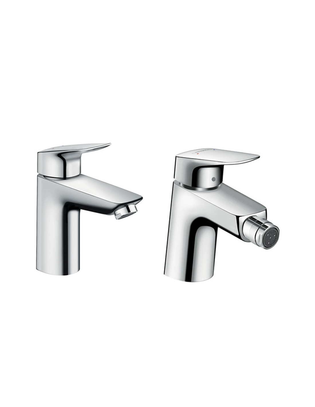 Hansgrohe Logis - Scopino WC di ricambio senza manico, bianco 40088000