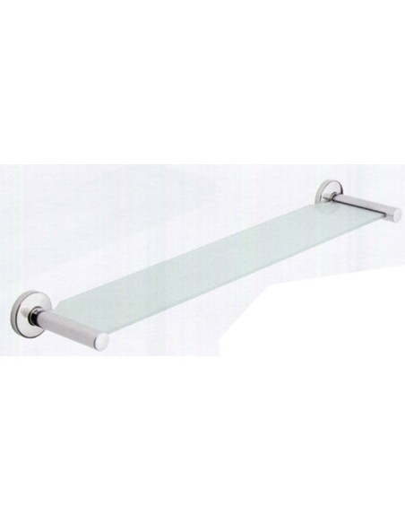 T-Line Metaform mensola cm 56 con piano in vetro