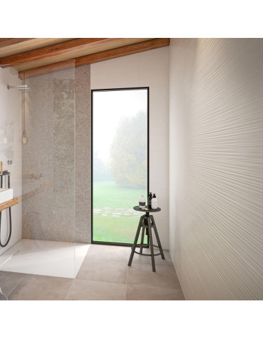 RIVESTIMENTO MARAZZI ABSOLUTE WHITE FIBER 3D SAT 25X76