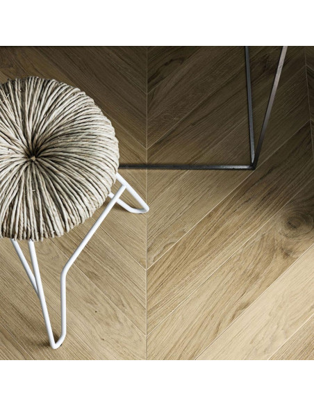 PAVIMENTO MARAZZI TREVERKMUST BEIGE SELECTION CHEVRON 73.2X11.8