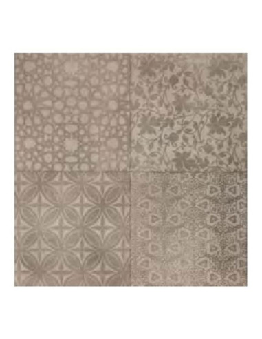 DECORO MARAZZI POWDER DECORO LIBERTY SMOKE SAND MUD 75X75