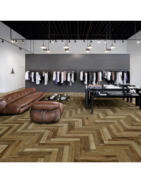 PAVIMENTO MARAZZI TREVERKFUSION BROWN 10X70