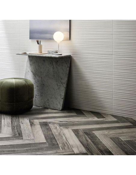 PAVIMENTO MARAZZI TREVERKFUSION GREY 10X70
