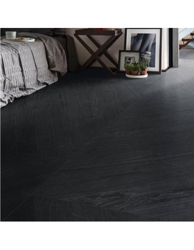 PAVIMENTO MARAZZI MYSTONE LAVAGNA NERO RETT 60X60