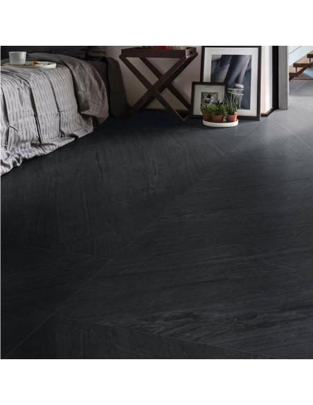 PAVIMENTO MARAZZI MYSTONE LAVAGNA NERO RETT 75X150