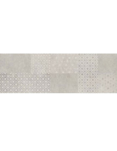 DECORO MARAZZI STONE ART PATTERN STEEL 40X120