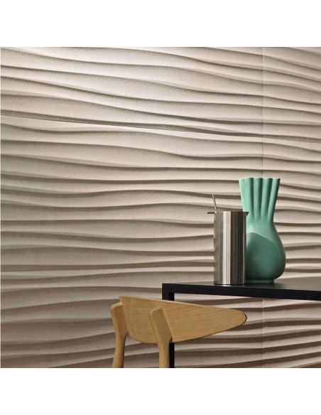 RIVESTIMENTO MARAZZI STONE ART IVORY STRUTT MOVE 3D  40X120