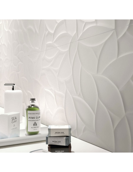 RIVESTIMENTO MARAZZI ESSENZIALE FLORA STRUTTURA 3D SAT 40X120