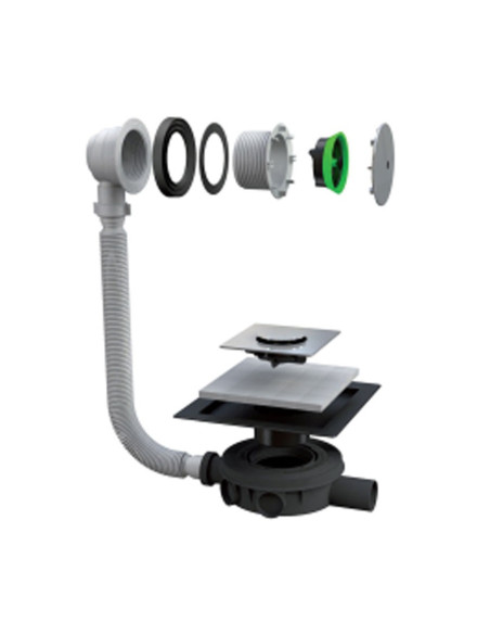 Bonomini Altomare scarico per vasca in muratura