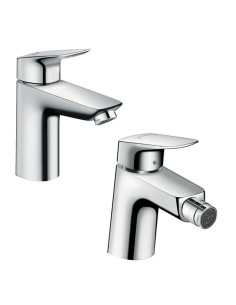Hansgrohe kit Logis miscelatore monocomando lavabo e bidet