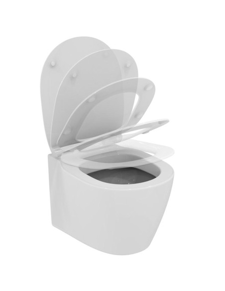 Ideal Standard Connect Space kit sospeso, vaso, bidet e coprivaso a chiusura rallentata