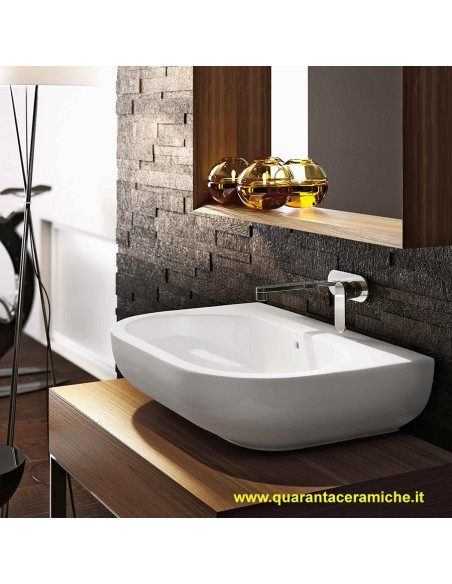 Flaminia Pass lavabo sospeso o da appoggio cm 72