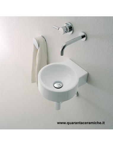 Flaminia Mini Twin lavabo sospeso cm 30