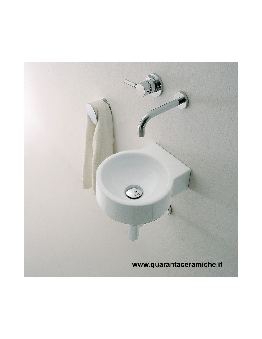 Flaminia - Lavabo Mini Twin cm 30 art 5059 - Quaranta Ceramiche