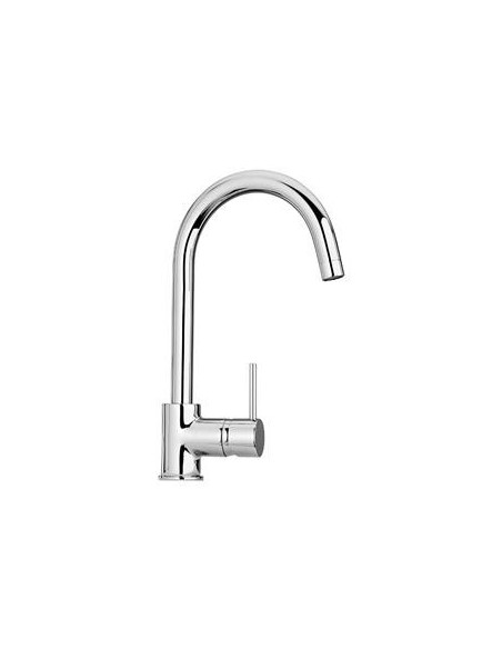 Paini Cox monocomand lavello con bocca alta orientabile