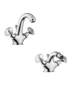 Bugnatese Axo Eternity kit monoforo lavabo e bidet