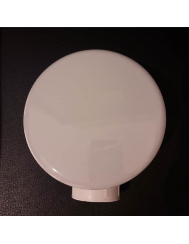 Sifone per p.doccia 90mm coperchio in ceramica bianca