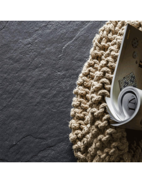 PAVIMENTO MARAZZI MYSTONE LAVAGNA NERO RETT 75X75