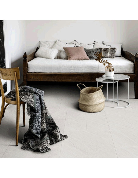 PAVIMENTO MARAZZI MYSTONE LAVAGNA BIANCO RETT 60X60