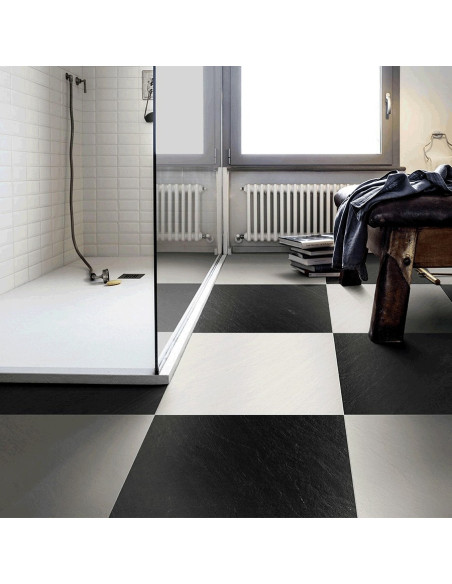 PAVIMENTO MARAZZI MYSTONE LAVAGNA BIANCO RETT 60X60