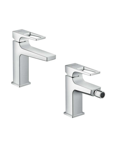 Hansgrohe Metropol miscelatore monocomando per lavabo e bidet maniglia a staffa