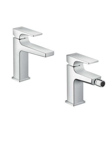 Hansgrohe metropol miscelatore monocomando per lavabo 110 coolstart e bidet maniglia a leva