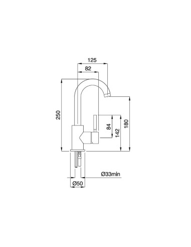 Bugnatese Kobuk miscelatore lavabo, bidet, doccia incasso con deviatore e soffione con doccetta