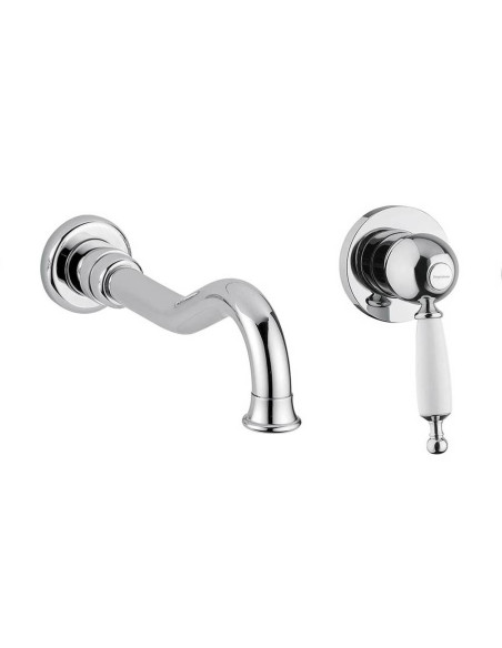 Bugnatese Oxford miscelatore monocomando lavabo a parete