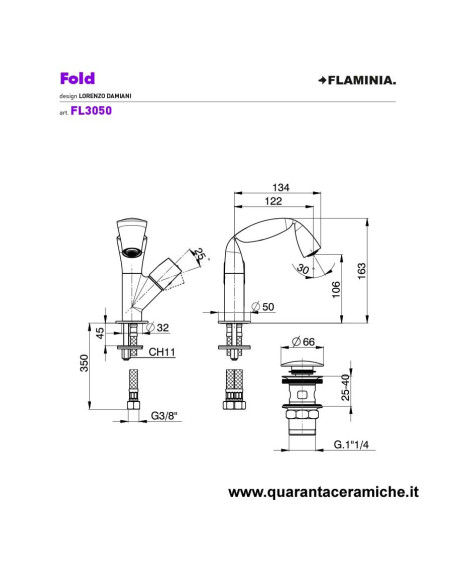 quaranta-ceramiche-rubinetto-fold-flaminia