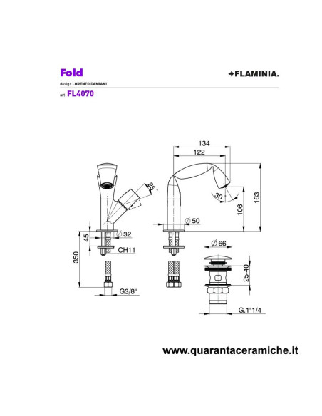 quaranta-ceramiche-rubinetto-fold-flaminia