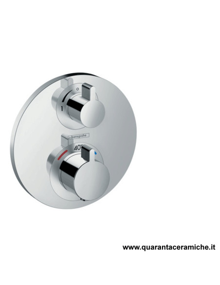 Termostatico doccia incasso con rubinetto regolazione portata