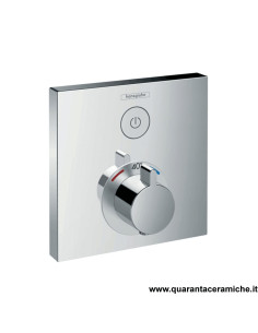 Termostatico doccia incasso con rubinetto regolazione portata
