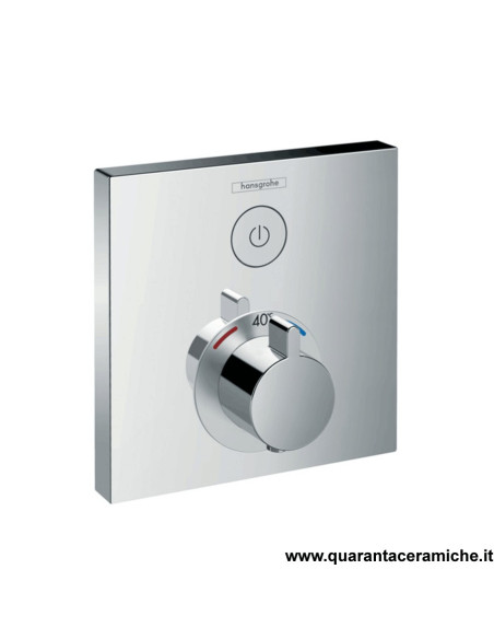 Termostatico doccia incasso con rubinetto regolazione portata