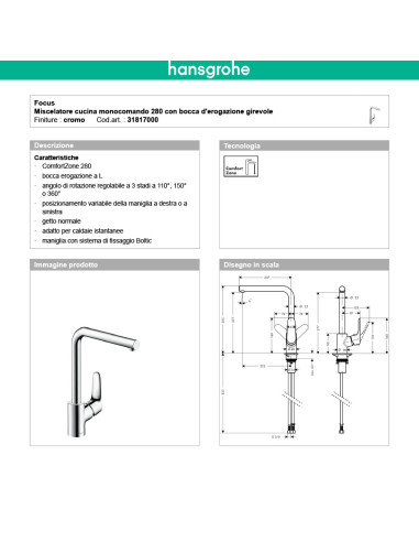 quaranta-ceramiche-miscelatore-cucina-hansgrohe