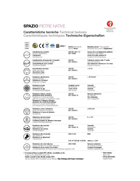 casalgrande padana spazio bronzo rettificato 75,5x75,5
