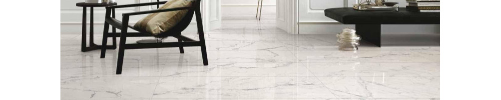 Piastrella Xlab Statuario Lappato 120X120 Gres Effetto Marmo